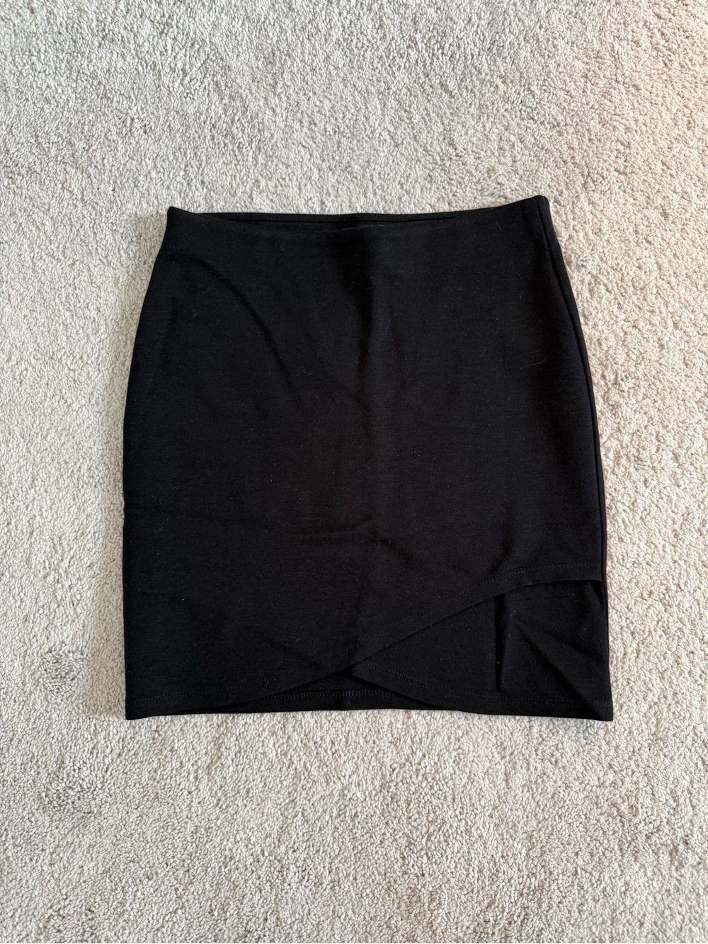 Talula Mini Skirt with Overlap Hem